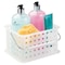 Interdesign iDesign 5 in. H X 7 in. W X 9 in. L Frosted Clear Shower Caddy 46200 - alternate 1